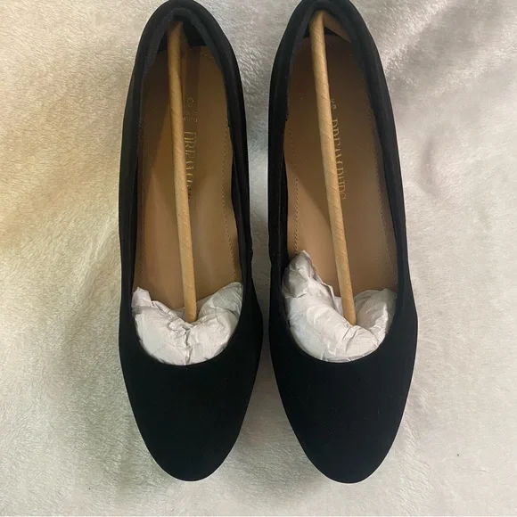 Dream Pairs Black Suede Pumps size 8 - Picture 2 of 9